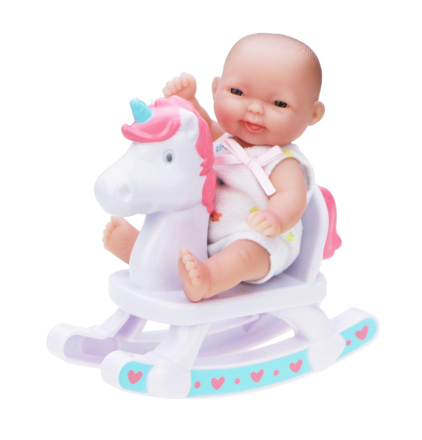 Lots to Love Babies 5" All Vinyl Dolls in Play House with Assorted Accessories