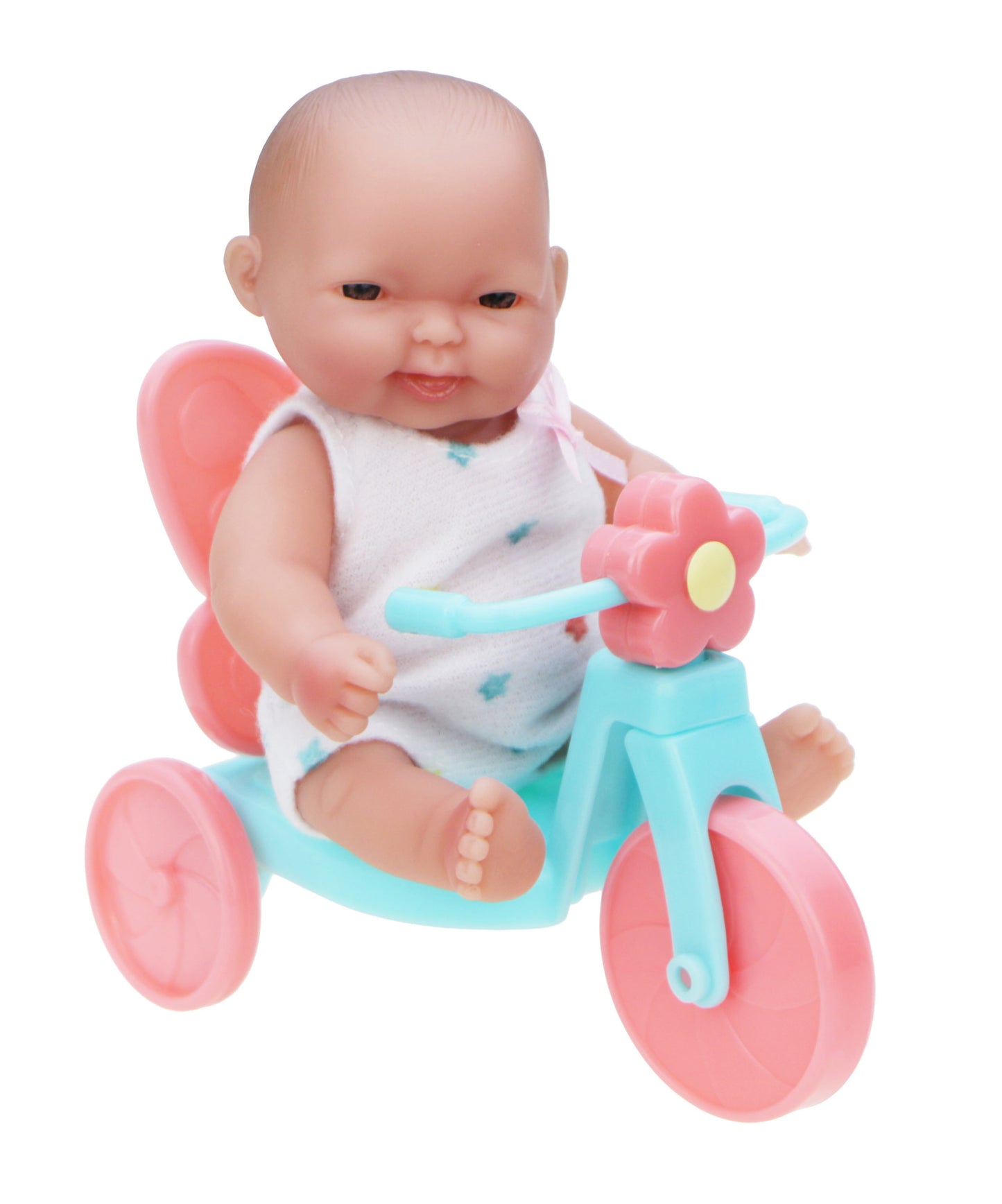 Lots to Love Babies 5" All Vinyl Dolls in Play House with Assorted Accessories