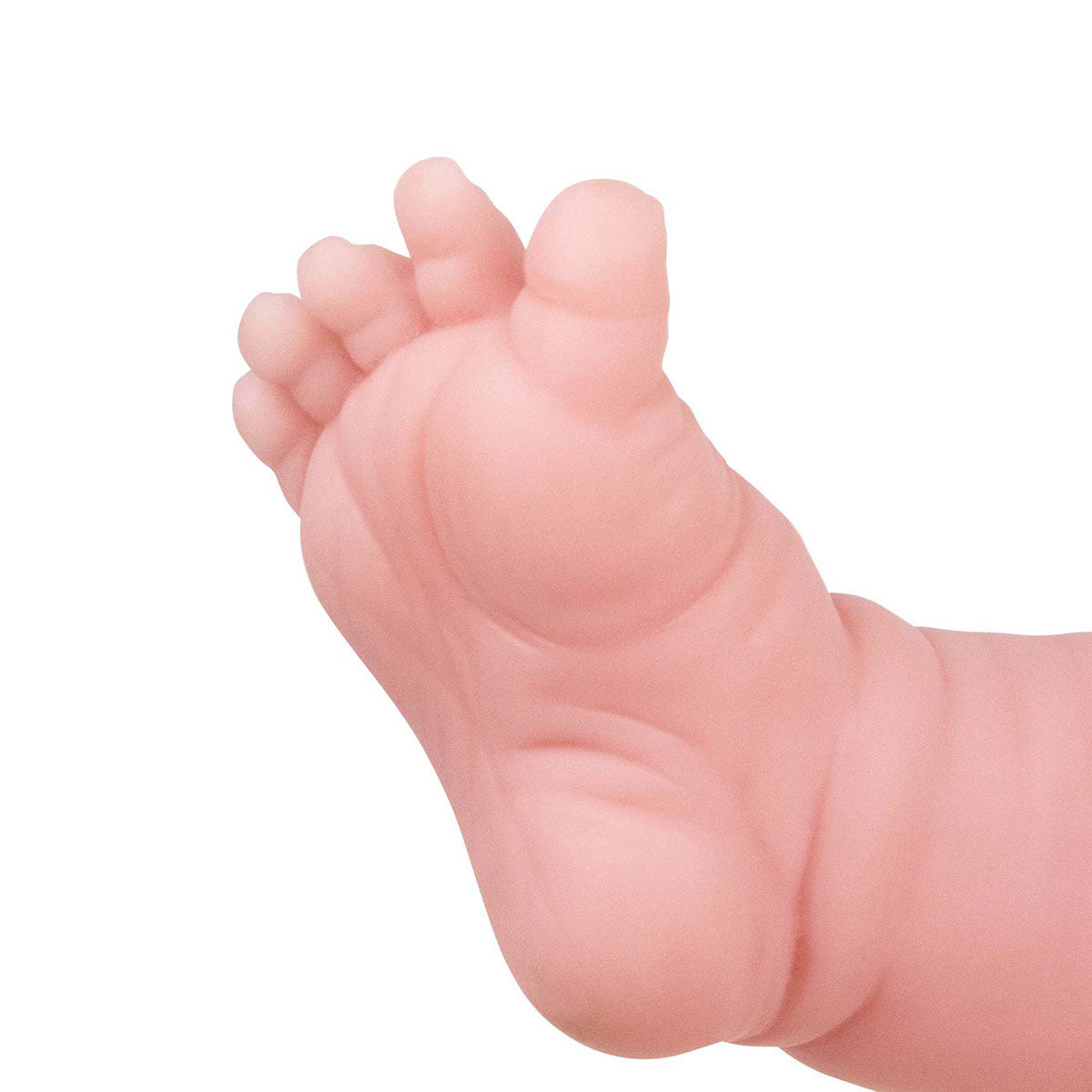 La Newborn® 17" All-Vinyl Retro La Newborn Doll (closed Eyes) in Pink Set w/ accessories. Window Box