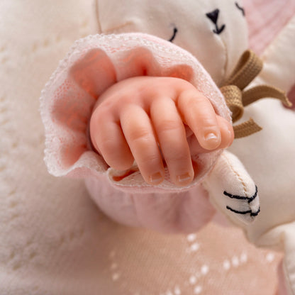 Reborn Doll | Berenguer Classics 17" Weighted Hand Painted Soft Vinyl | Limited Edition | Sofia | Pink |