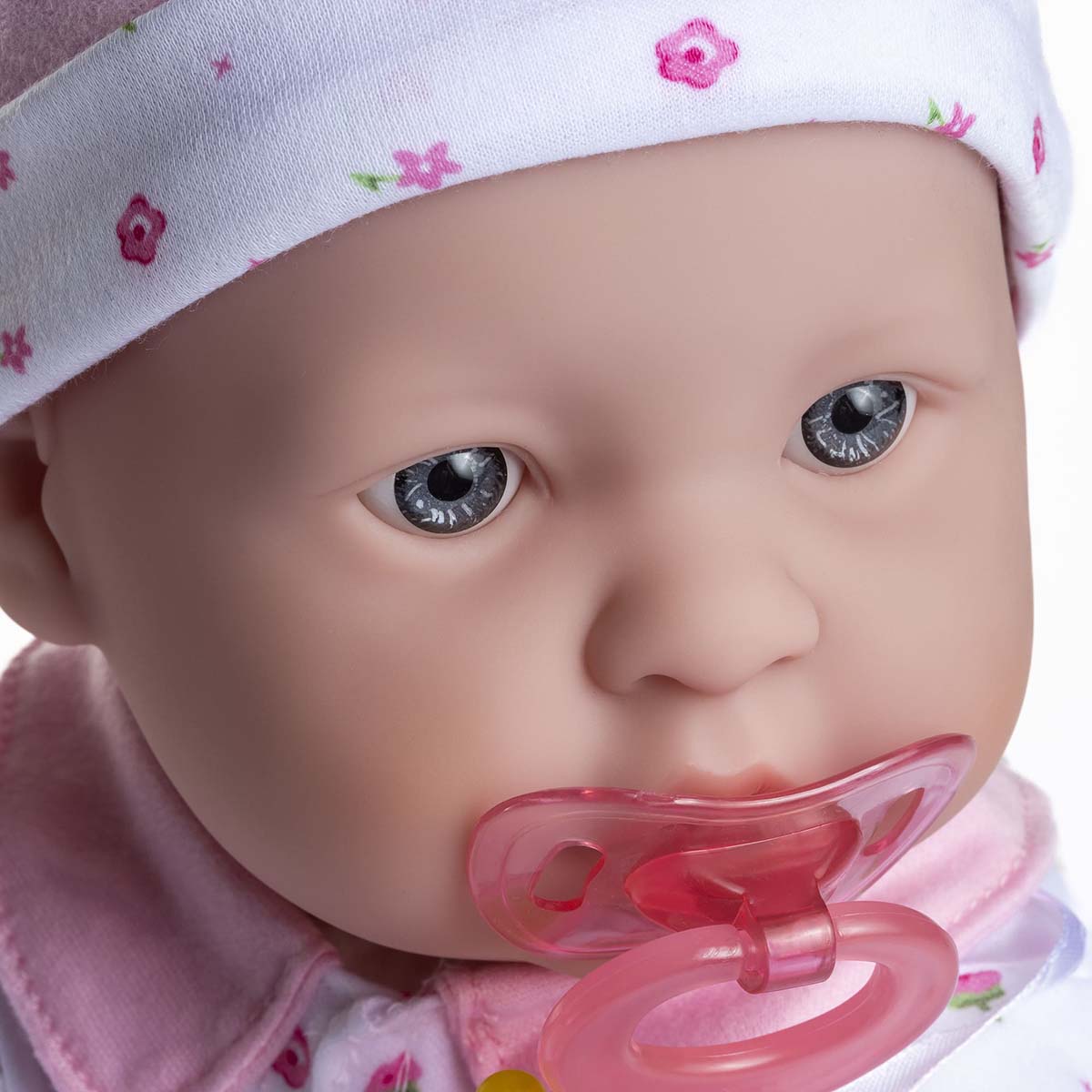 La Baby Play Doll - 20" Soft Body Baby Doll in baby outfit Pink w/ Pacifier