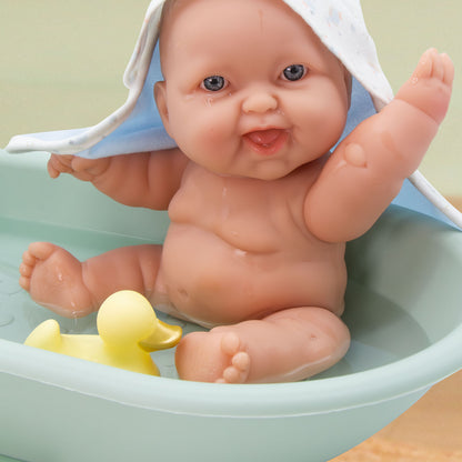 (PRE-ORDER ONLY AVAILABLE AUG 2026)Lots to Love Babies Water Play Baby Doll with Working Shower & Bath Accessories (10” all-vinyl doll)