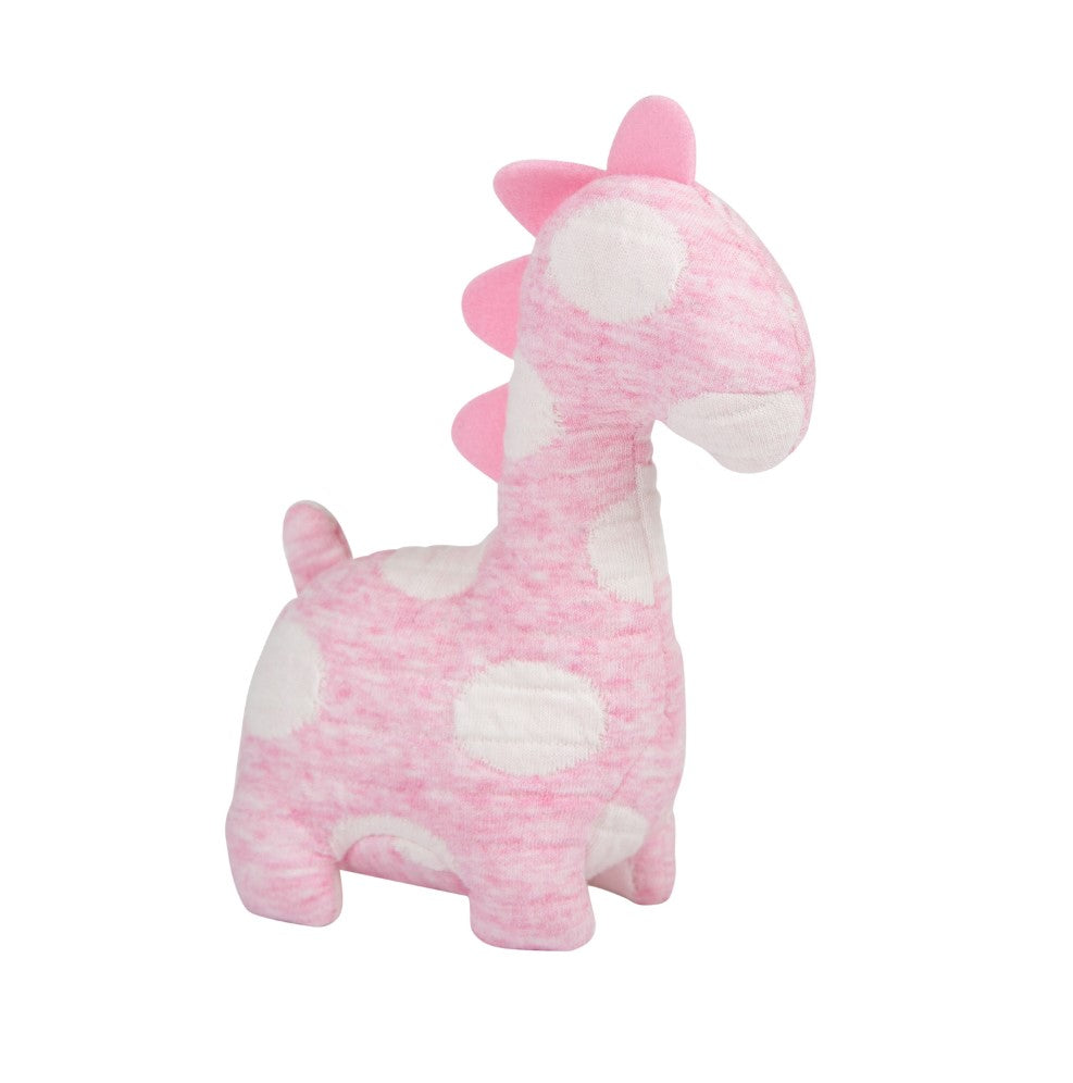 JC Toys, La Newborn AllVinyl Real Girl 15in Baby Doll-Pink with White Polka Dots