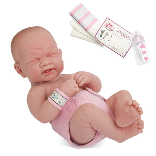 La Newborn "First Tear" 15" Real Girl - JC Toys Group Inc.