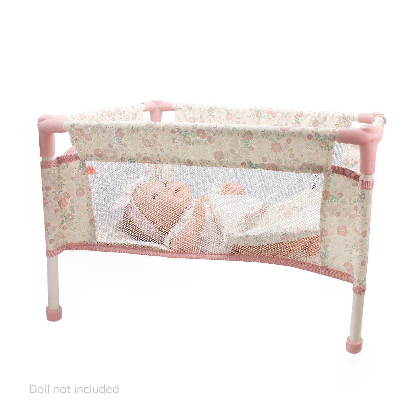 (PRE-ORDER ONLY AVAILABLE AUG 2026)Bonbebé® Doll Playpen with Travel Bag & Soft Mat and pillow (Fits Most Dolls)