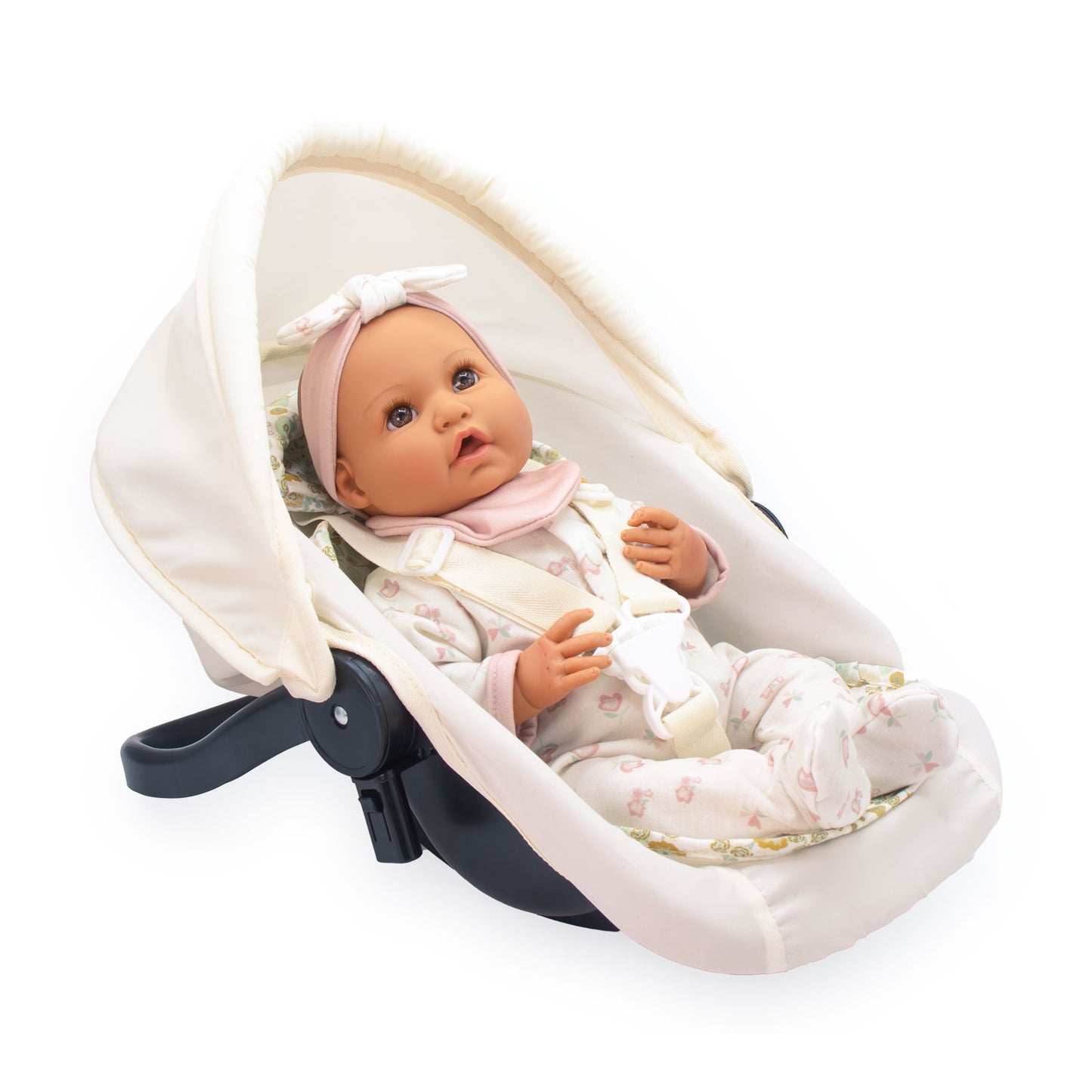 (PRE-ORDER ONLY AVAILABLE AUG 2026)Bonbebé® 3-in-1 Convertible Deluxe Doll Stroller with Bassinet & Carrier