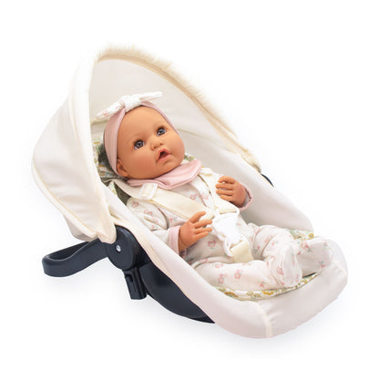 (PRE-ORDER ONLY AVAILABLE AUG 2026)Bonbebé® 3-in-1 Convertible Deluxe Doll Stroller with Bassinet & Carrier