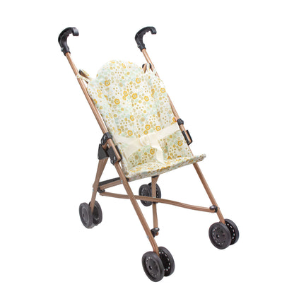 (PRE-ORDER ONLY AVAILABLE AUG 2026)Bonbebé® Doll Umbrella Stroller – Lightweight Folding Stroller (Mustard Collection)