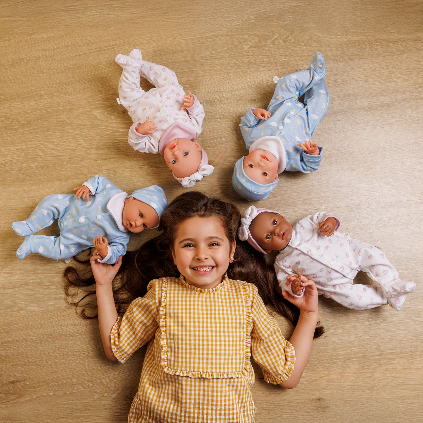 (PRE-ORDER ONLY AVAILABLE AUG 2026)Bonbebé® 15.5” Weighted Reborn Baby Doll with Real Heartbeat, 16-Piece Gift Set (Blue , African American)