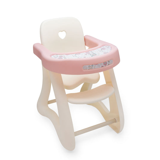 (PRE-ORDER ONLY AVAILABLE AUG 2026)Bonbebé® Doll Highchair with Feeding Tray – Realistic Mealtime Play