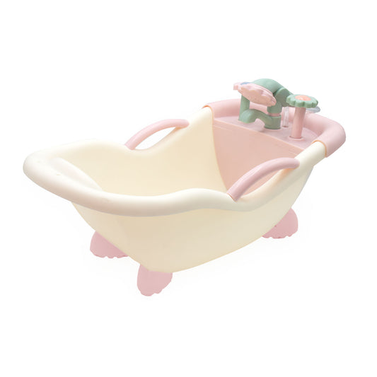 (PRE-ORDER ONLY AVAILABLE AUG 2026)Bonbebé® Doll Bath Tub with Shower & Accessories – Realistic Bath Time Play