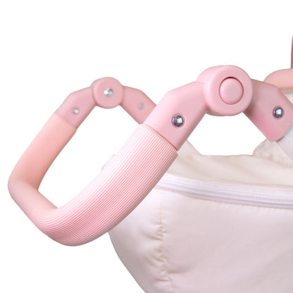 (PRE-ORDER ONLY AVAILABLE AUG 2026)Bonbebé® Sports Pram with Diaper Bag – Deluxe Doll Stroller (Pink Collection)
