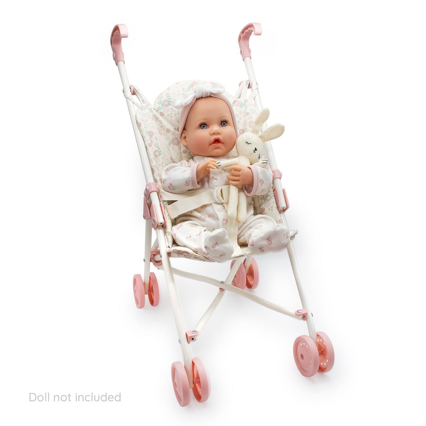 (PRE-ORDER ONLY AVAILABLE AUG 2026)Bonbebé® Doll Umbrella Stroller – Lightweight Folding Stroller (Pink Collection)