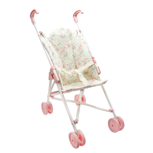 (PRE-ORDER ONLY AVAILABLE AUG 2026)Bonbebé® Doll Umbrella Stroller – Lightweight Folding Stroller (Pink Collection)