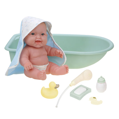 (PRE-ORDER ONLY AVAILABLE AUG 2026)Lots to Love Babies Water Play Baby Doll with Working Shower & Bath Accessories (10” all-vinyl doll)
