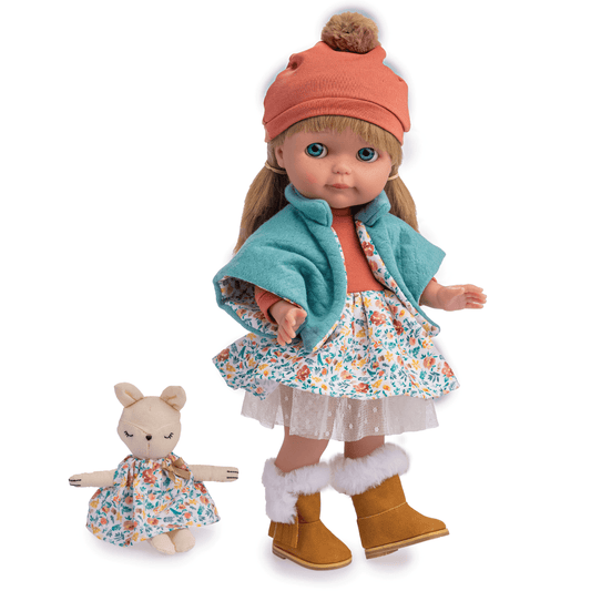 JC Toys Chloe 15" Nature Collection Fashion Doll Long Blonde Hair All vinyl Posable Doll - JC Toys Group Inc.