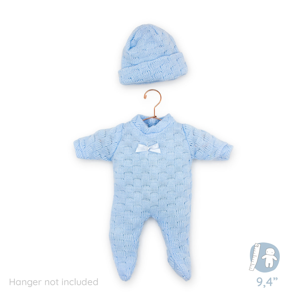 Blue Onesie for Mini La Newborn 9.5" Doll